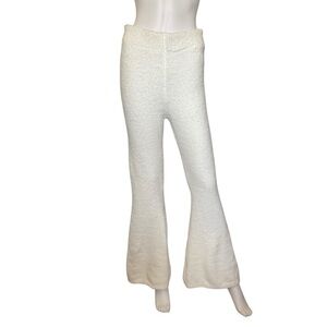 Forever 21 Fuzzy Flare Pajama Pants